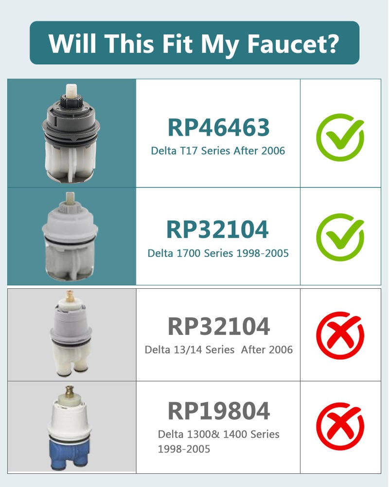 Ultrimkit Replacement for Delta 17 Series Shower Trim Kit, Shower Cover Plate with Handle, Oil Rubbed Bronze(Valve& Catridge Not Inclued) - Image 2